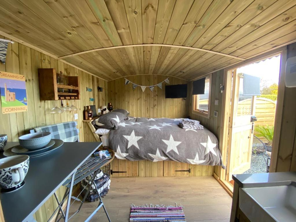 Stargazy Shepherds Hut St Ives Dış mekan fotoğraf